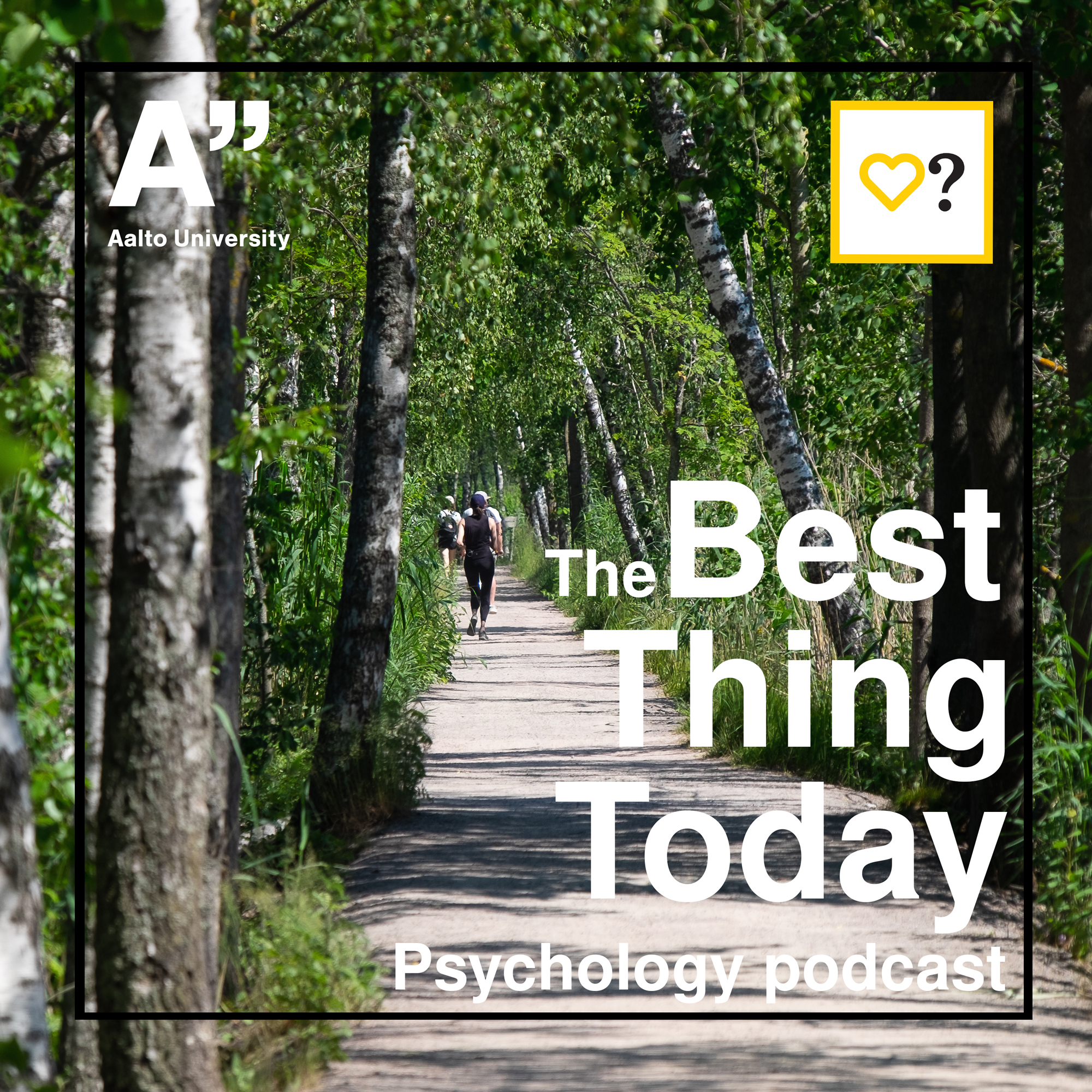 The Best Thing Today podcast from Aalto University 2021. Image by Anni Kääriä.